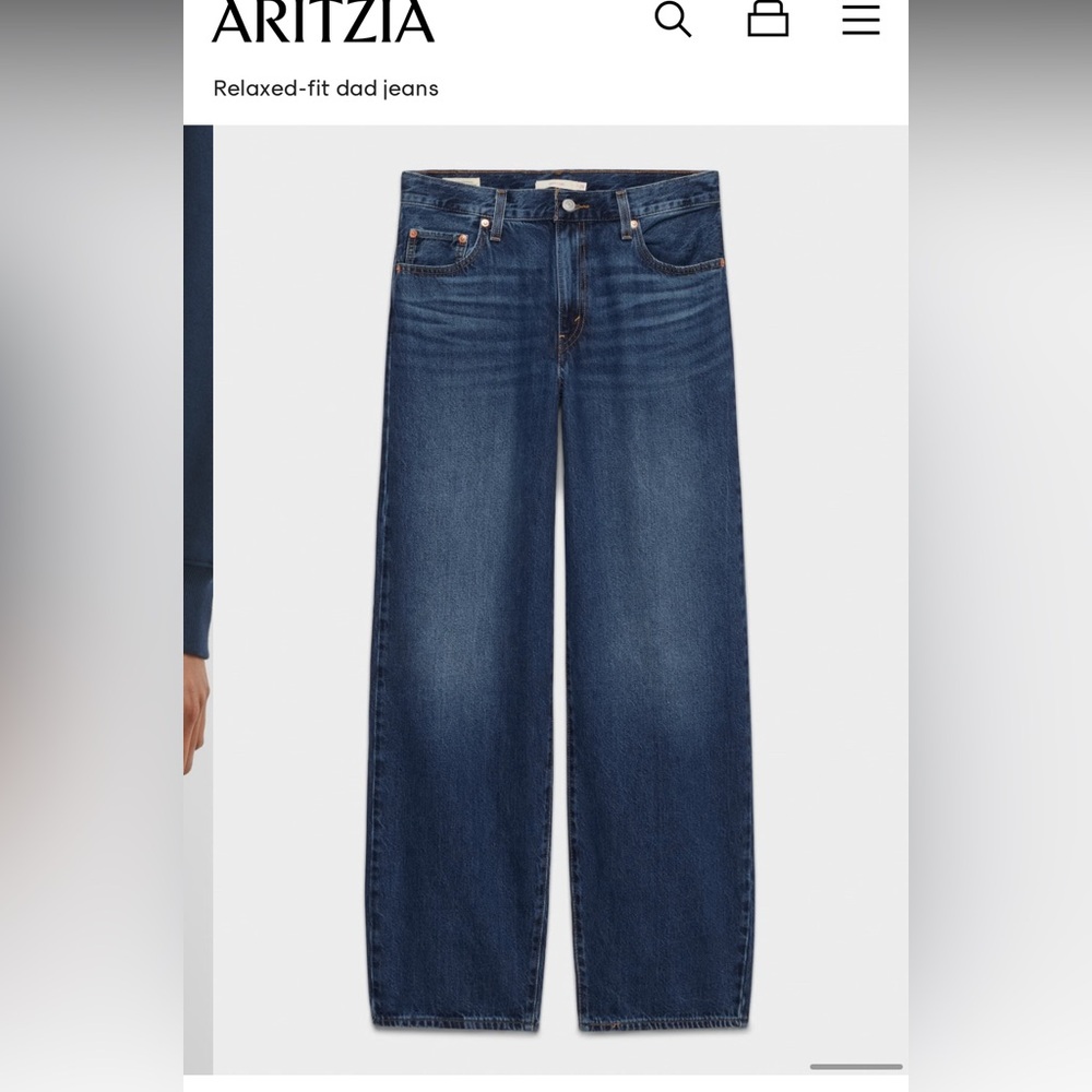 Levi’s baggy dad Jean